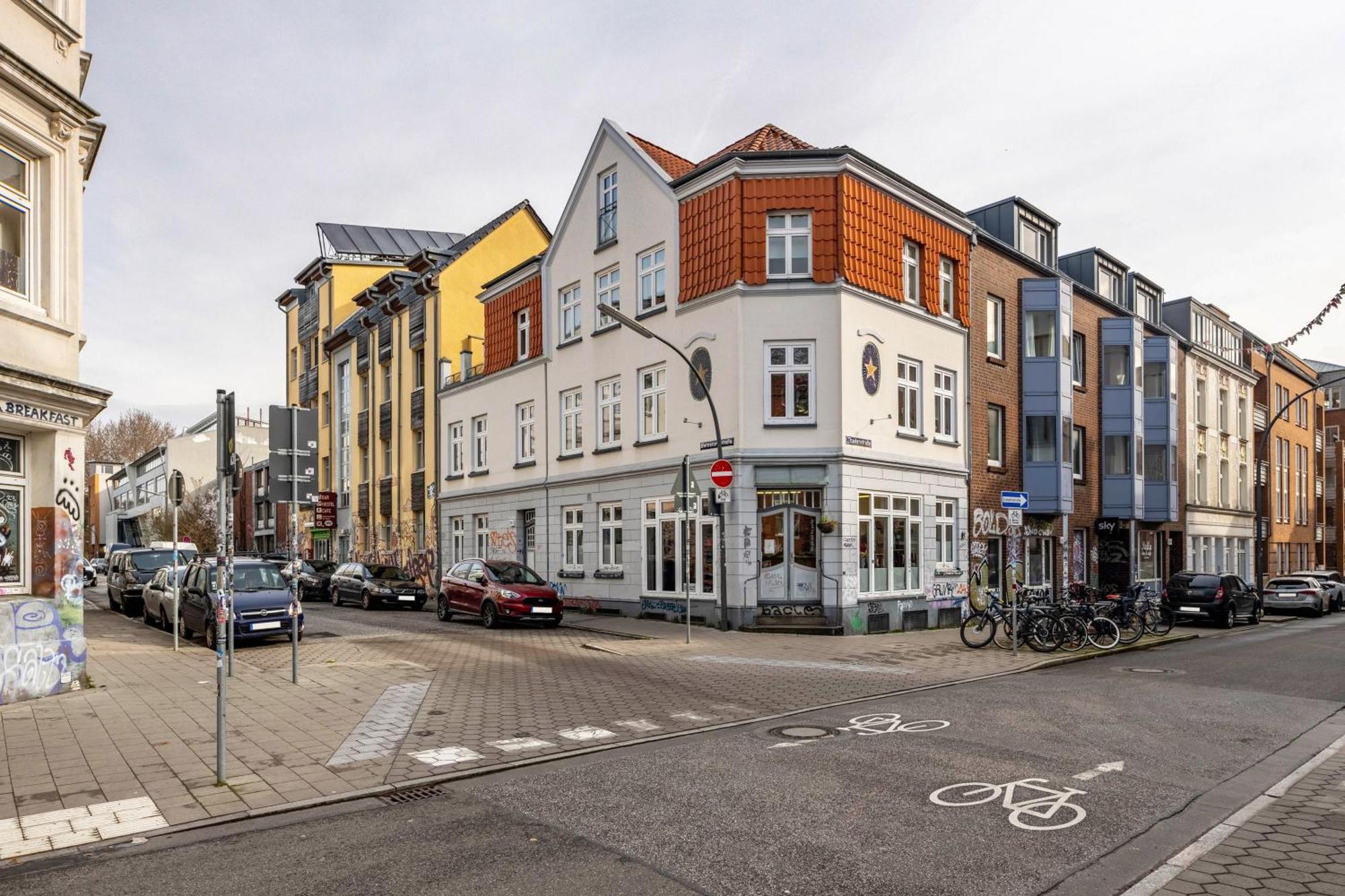 Apartmán Kleine Huette In St Pauli Hamburk Exteriér fotografie