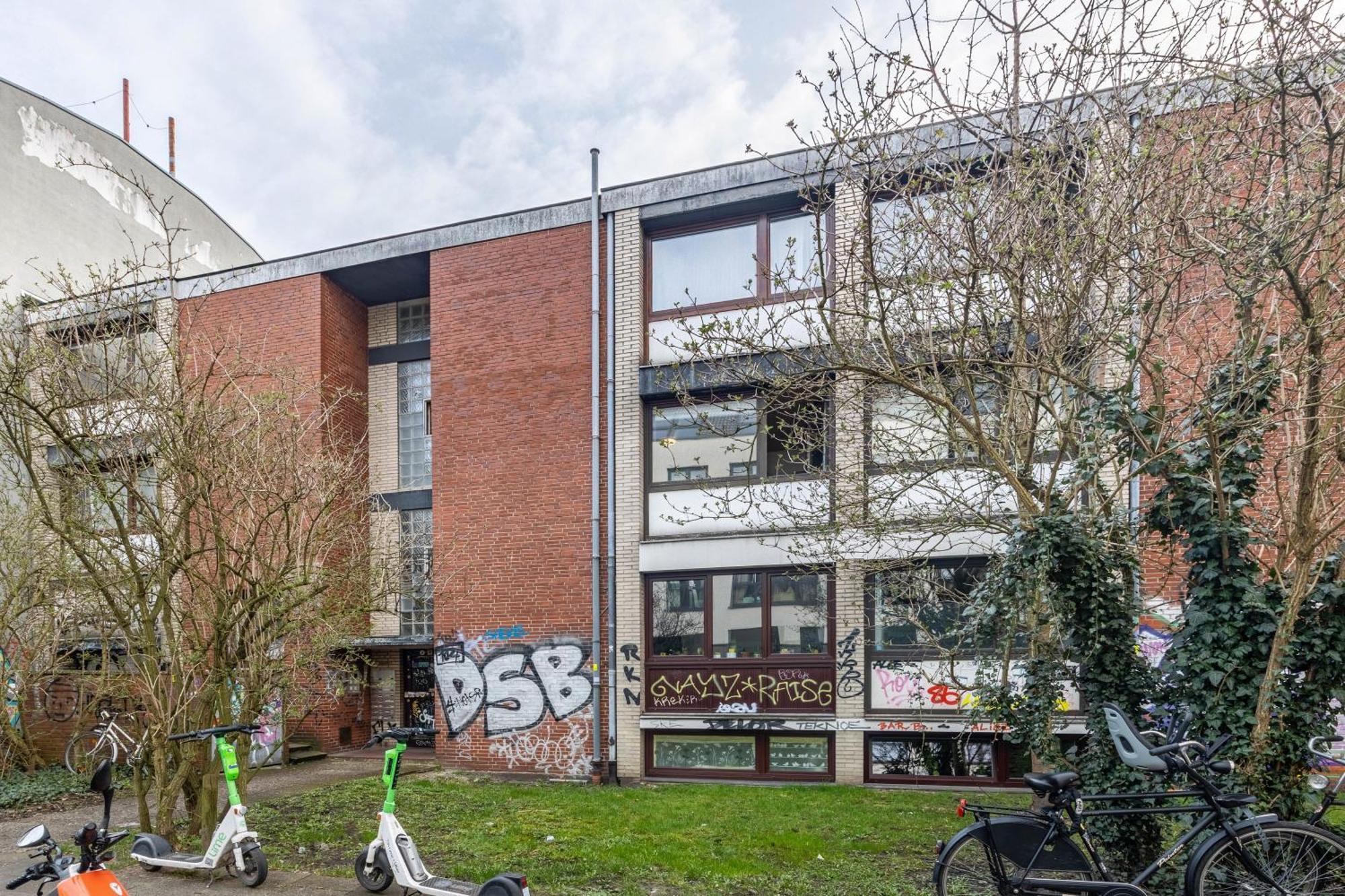 Apartmán Kleine Huette In St Pauli Hamburk Exteriér fotografie